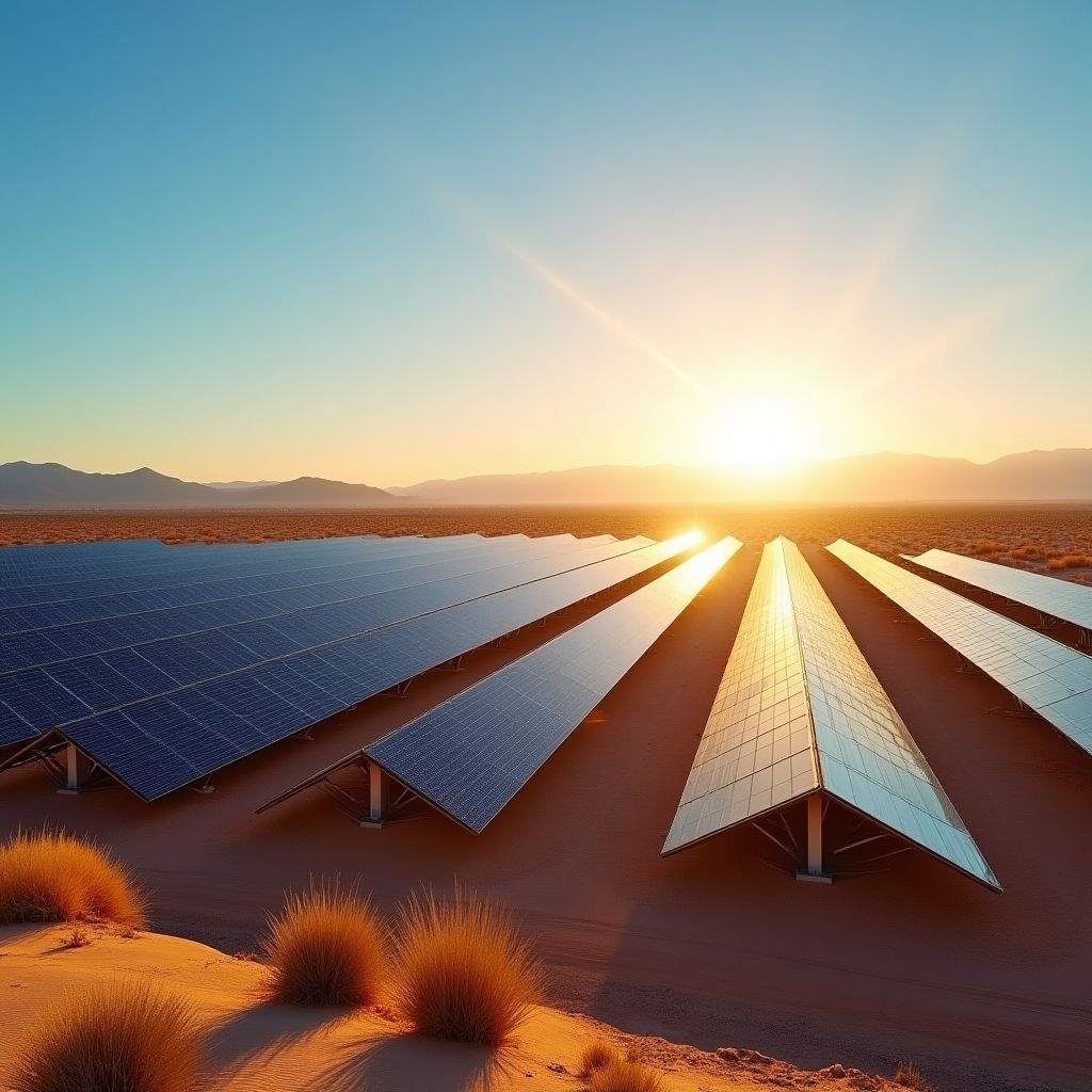 Solarna farma u Kaliforniji